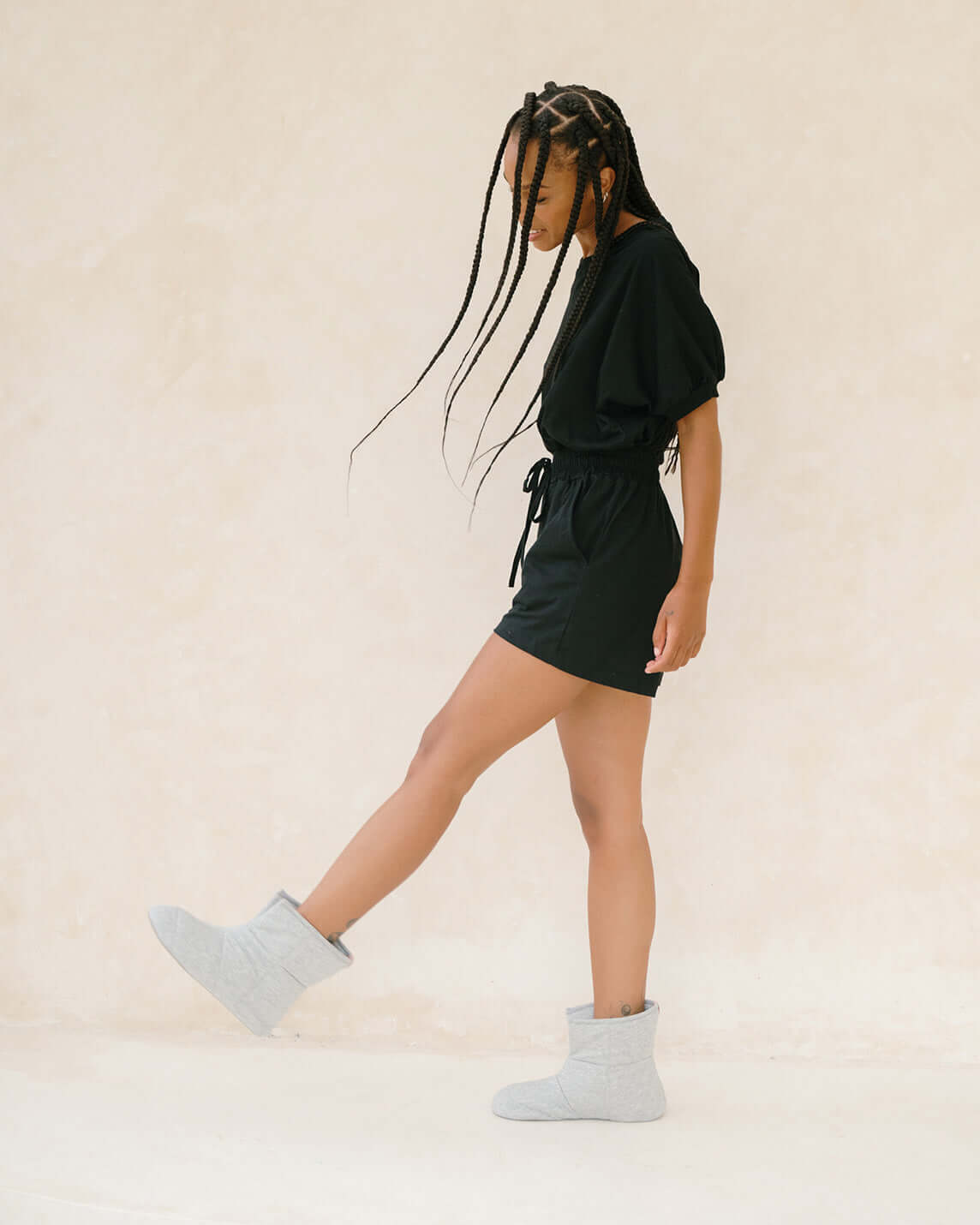 Soft quilted booties that feel like a dream, and look like one too. Lightweight & super soft, these pull-up booties were designed to keep you warm and cozy from dawn to dusk. Lightweight, non-skid sole.