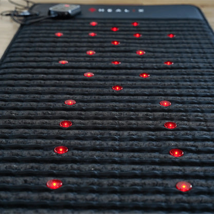 The HEALiX Revive PEMF Mat brings together three of the most risk free and prominent holistic healing technologies to create the Ultimate Trifecta. The Revive takes our expertly engineered Infrared Technology and combines it with PEMF & Red Light Therapy
