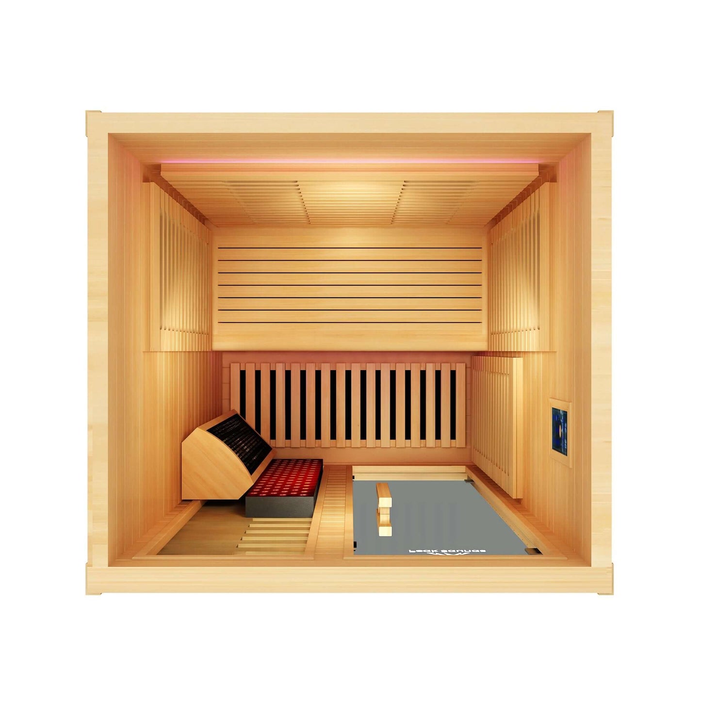 Reach the Peak of Wellness with Everest Compact. Powerful. Premium. Introducing the Peak Saunas Everest—a meticulously crafted smart 2-person infrared sauna designed for those who refuse to compromise on personal space, quality, technology, or wellness be
