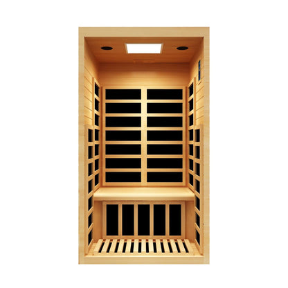 Reach the Peak of Wellness with Olympus Refined design. Elevated wellness. Built to impress. Introducing the Peak Saunas Olympus—a masterfully designed indoor FAR infrared sauna that brings together the healing power of full-body infrared therapy with the