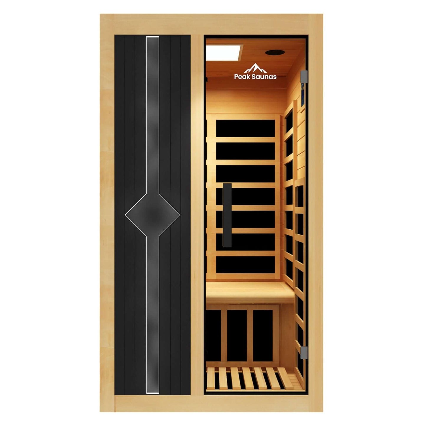 Reach the Peak of Wellness with Olympus Refined design. Elevated wellness. Built to impress. Introducing the Peak Saunas Olympus—a masterfully designed indoor FAR infrared sauna that brings together the healing power of full-body infrared therapy with the
