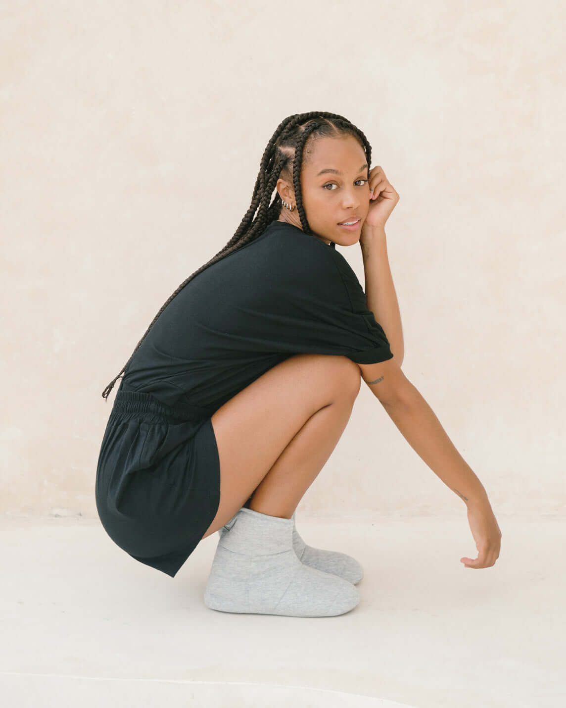 Soft quilted booties that feel like a dream, and look like one too. Lightweight & super soft, these pull-up booties were designed to keep you warm and cozy from dawn to dusk. Lightweight, non-skid sole.