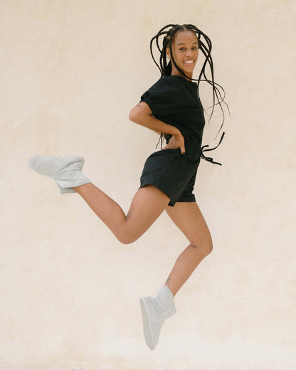 Soft quilted booties that feel like a dream, and look like one too. Lightweight & super soft, these pull-up booties were designed to keep you warm and cozy from dawn to dusk. Lightweight, non-skid sole.