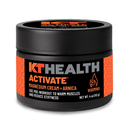 Unlock Your Best Performance and enhance muscle recovery with KT Health Magnesium Creams – the ultimate solution for pre- and post-workout muscle care, relief and calming recovery. Designed for athletes and active individuals, our innovative creams provid