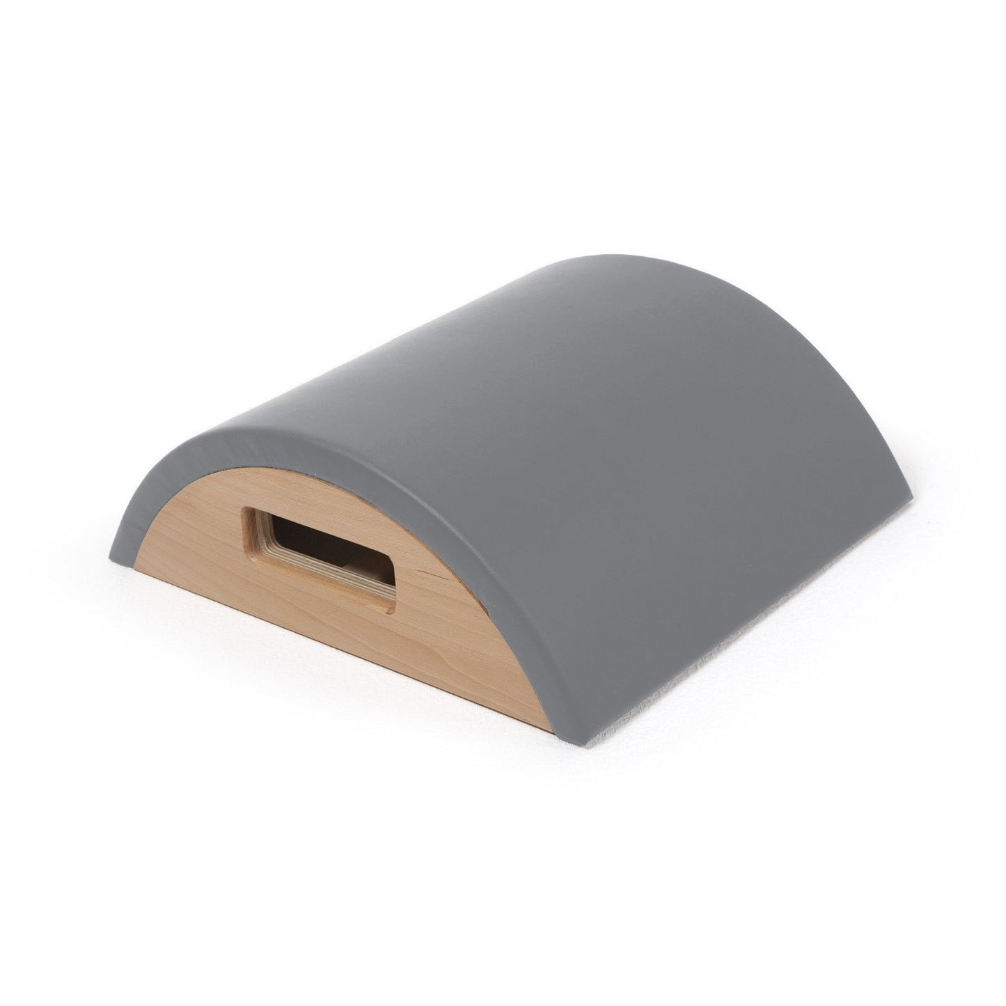 Pilates Arc is similar to our Arc with the added feature handles on both sides gentle to curve, helps decompress and lengthen the spine. Like the Arcs are great for adding a new dimension to mat work classes, offering different exercises options that help