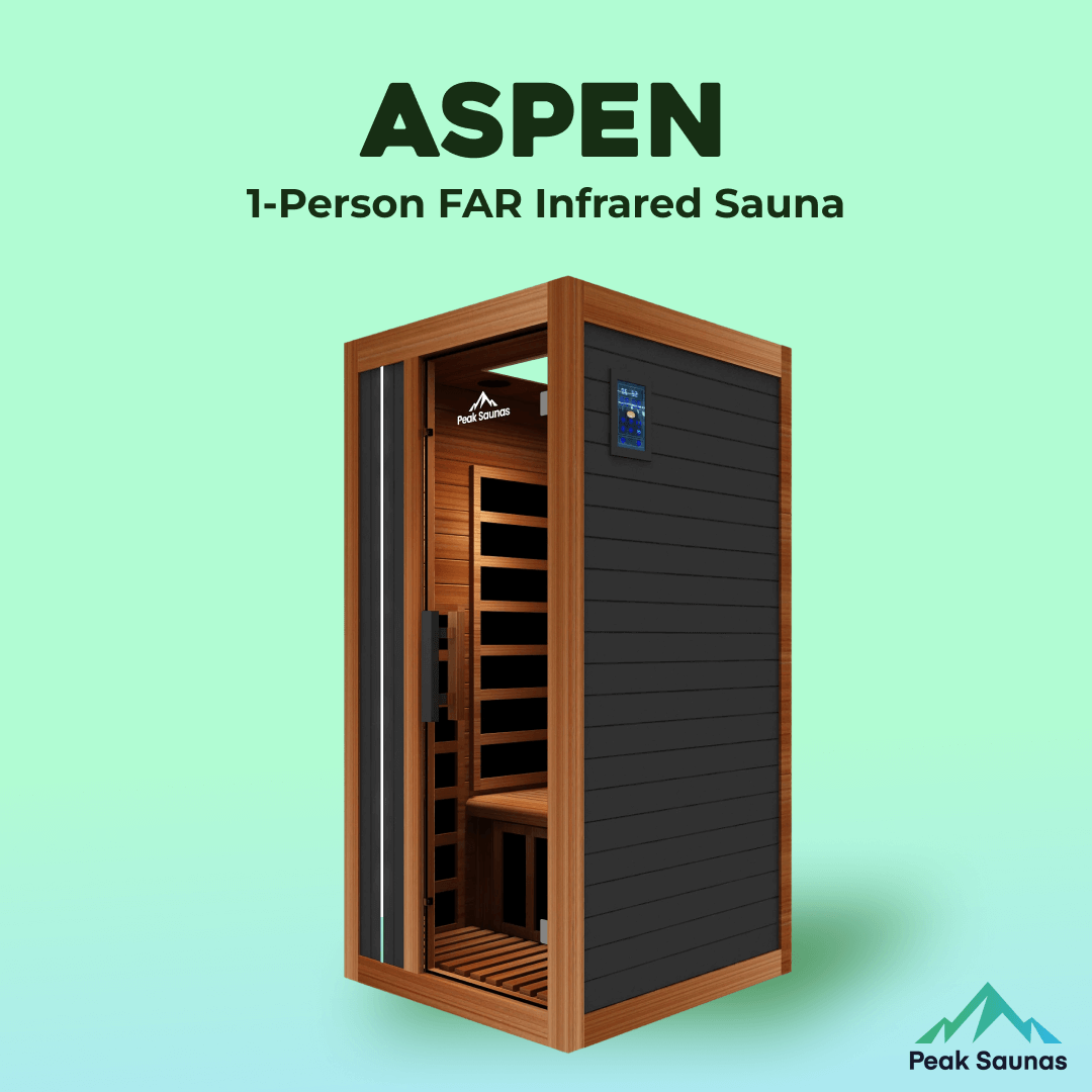 Reach the Peak of Personal Wellness with Aspen Compact luxury. Cedar craftsmanship. Pure infrared therapy. Introducing the Peak Saunas Aspen—a beautifully built indoor FAR infrared sauna designed for solo sessions without compromise. Crafted from aromatic