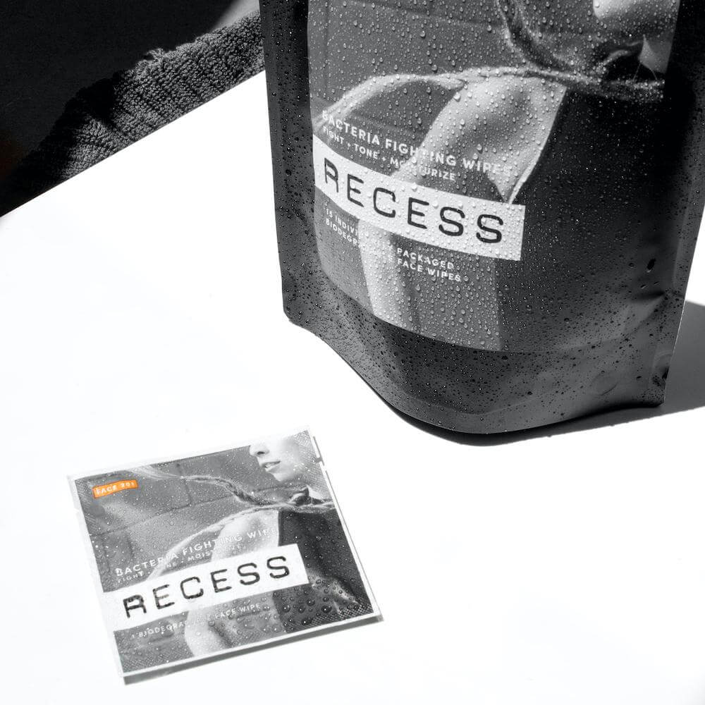 MAIN BENEFITCDC approved ingredient to help kill germs while moisturizing your face.ADDITIONAL BENEFITSAcne preventionControls maskneFight + Tone + MoisturizeRECESS bacteria fighting face wipes help kill germs, remove dead skin cells, sweat + pollution wh