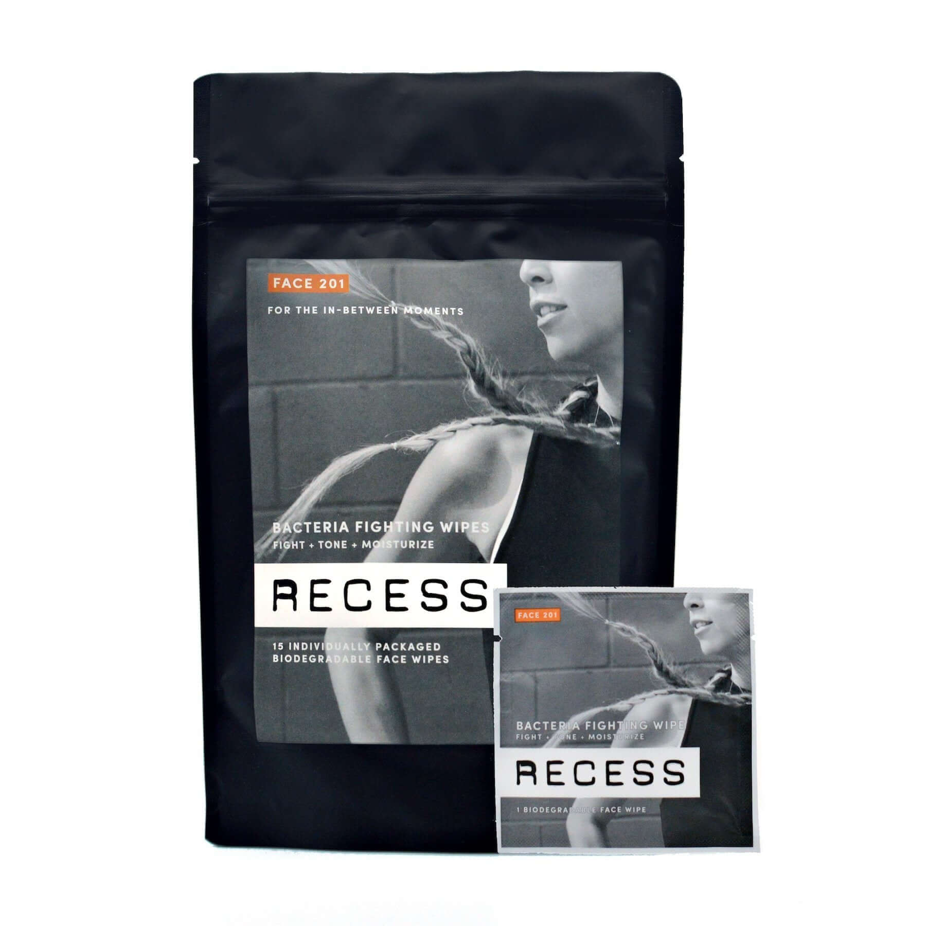 MAIN BENEFITCDC approved ingredient to help kill germs while moisturizing your face.ADDITIONAL BENEFITSAcne preventionControls maskneFight + Tone + MoisturizeRECESS bacteria fighting face wipes help kill germs, remove dead skin cells, sweat + pollution wh