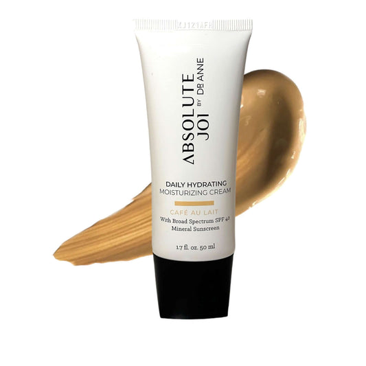 Tinted Mineral Protection and No White Cast Our Daily Hydrating Moisturizing Cream with SPF 40 is a lightweight, tinted formula that provides superior protection and nourishment for all skin types, including sensitive skin. Designed with a range of skin t