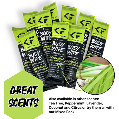 Klean Freak Body Wipes - 12 Pack
