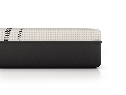 Introducing the 11.5'' Cooling Graphite Hybrid Mattress, the perfect solution for a restful night's sleep. This cooling mattress is designed with your comfort in mind, featuring a luxurious combination of high-density foam, pocketed coils, and a cooling g