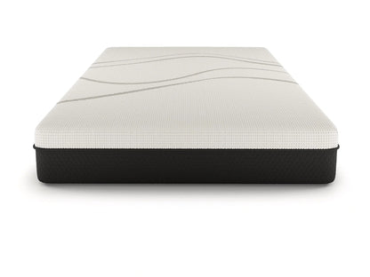 Introducing the 11.5'' Cooling Graphite Hybrid Mattress, the perfect solution for a restful night's sleep. This cooling mattress is designed with your comfort in mind, featuring a luxurious combination of high-density foam, pocketed coils, and a cooling g