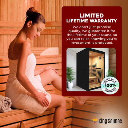 Peak Saunas The Crown Full Spectrum Infrared