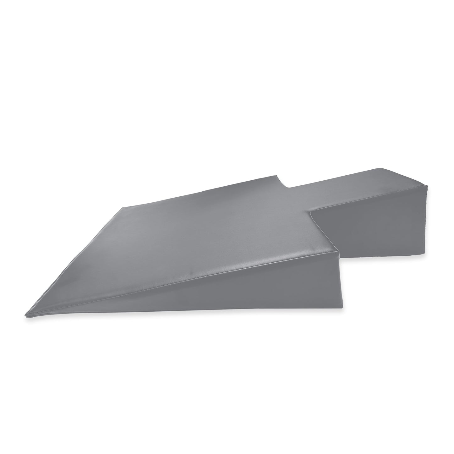 The Elina Pilates Postural Wedge is an accessory designed to provide support and comfort during Pilates practice. It is placed between the shoulder rests of the Reformer, allowing for a slight incline to assist clients with shoulder, neck, or facial injur