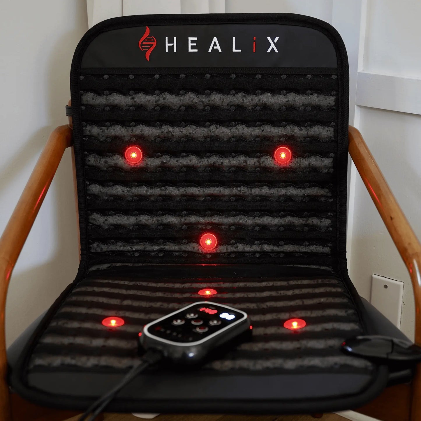The HEALiX Revive Mini brings together three of the most risk free and prominent holistic healing technologies to create the Ultimate Trifecta. The Revive PEMF Mat takes our expertly engineered Infrared Technology and combines it with PEMF & Red Light The