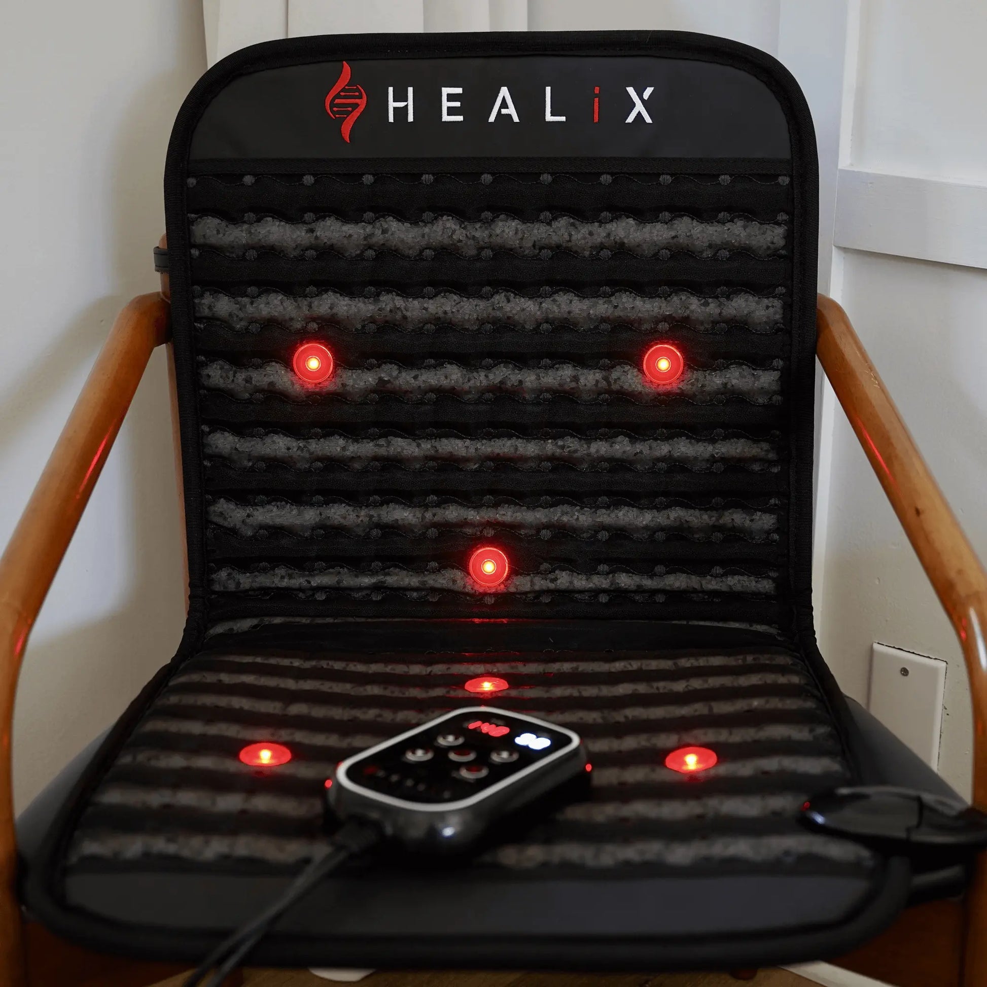 The HEALiX Revive Mini brings together three of the most risk free and prominent holistic healing technologies to create the Ultimate Trifecta. The Revive PEMF Mat takes our expertly engineered Infrared Technology and combines it with PEMF & Red Light The