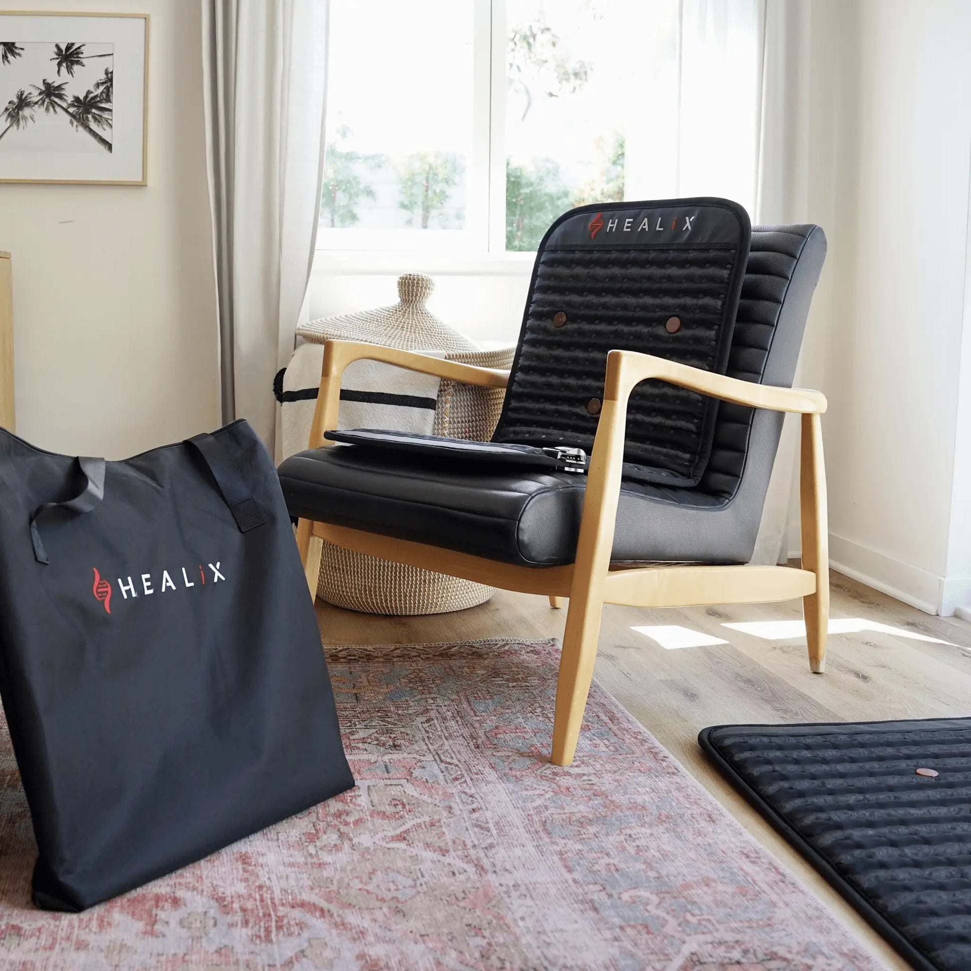 The HEALiX Revive Mini brings together three of the most risk free and prominent holistic healing technologies to create the Ultimate Trifecta. The Revive PEMF Mat takes our expertly engineered Infrared Technology and combines it with PEMF & Red Light The