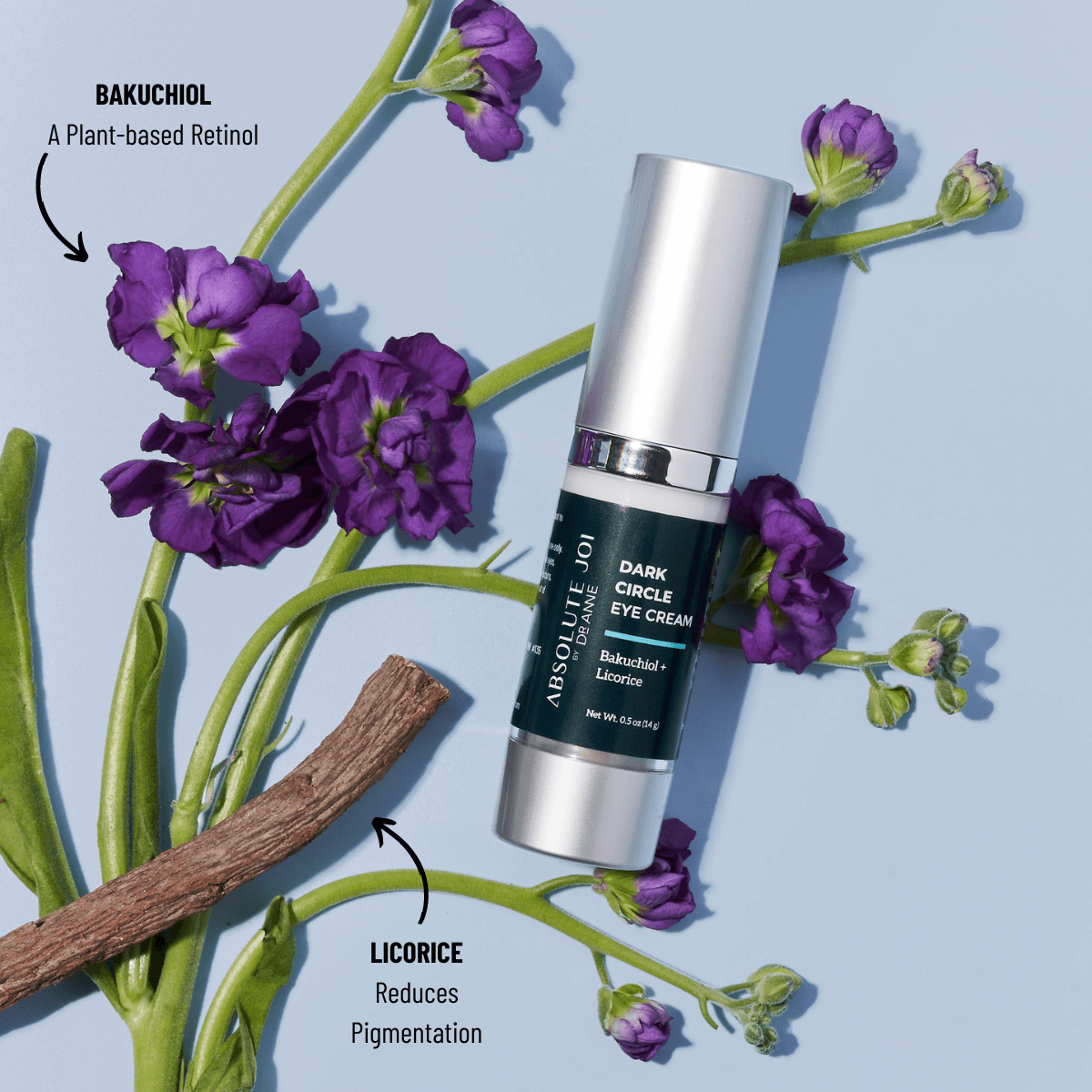 Unlock Brighter Eyes with Our Dark Circle Eye Cream. Are dark circles, puffiness, and fine lines around your eyes dampening your natural radiance? Our Dark Circle Eye Cream, enriched with the power of Bakuchiol and Licorice, is your ultimate solution. Say