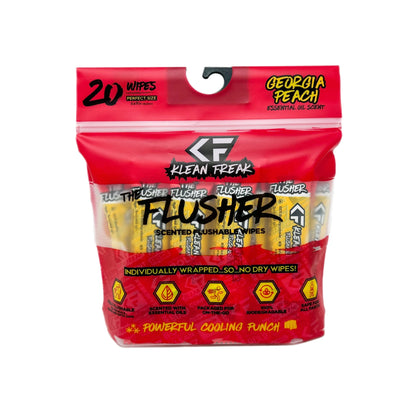 Klean Freaks - The Flusher 20 Pack - Flushable Wipes