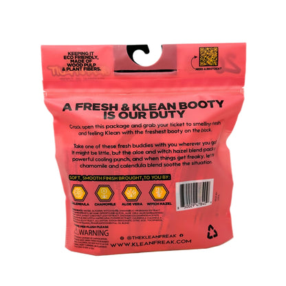 Klean Freaks - The Flusher 20 Pack - Flushable Wipes