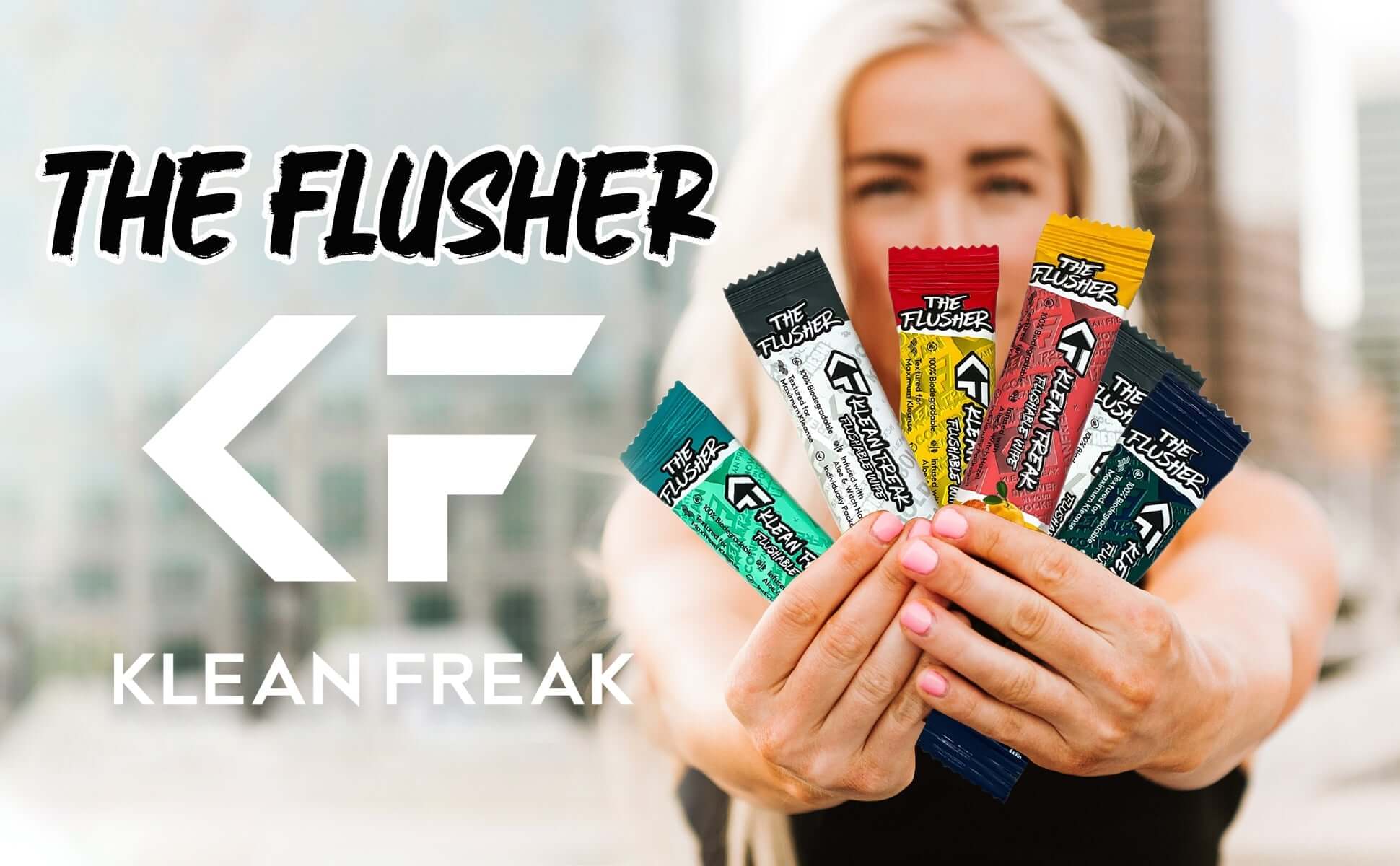 100 wipes of your favorite scent! The Klean Freak Flusher - Flushable wipe, helping you stay fresh and Klean during those dirty times...A fresh and Klean booty is our duty! Each wipe contains zero alcohol and is enhanced with Aloe and Witch Hazel for cool