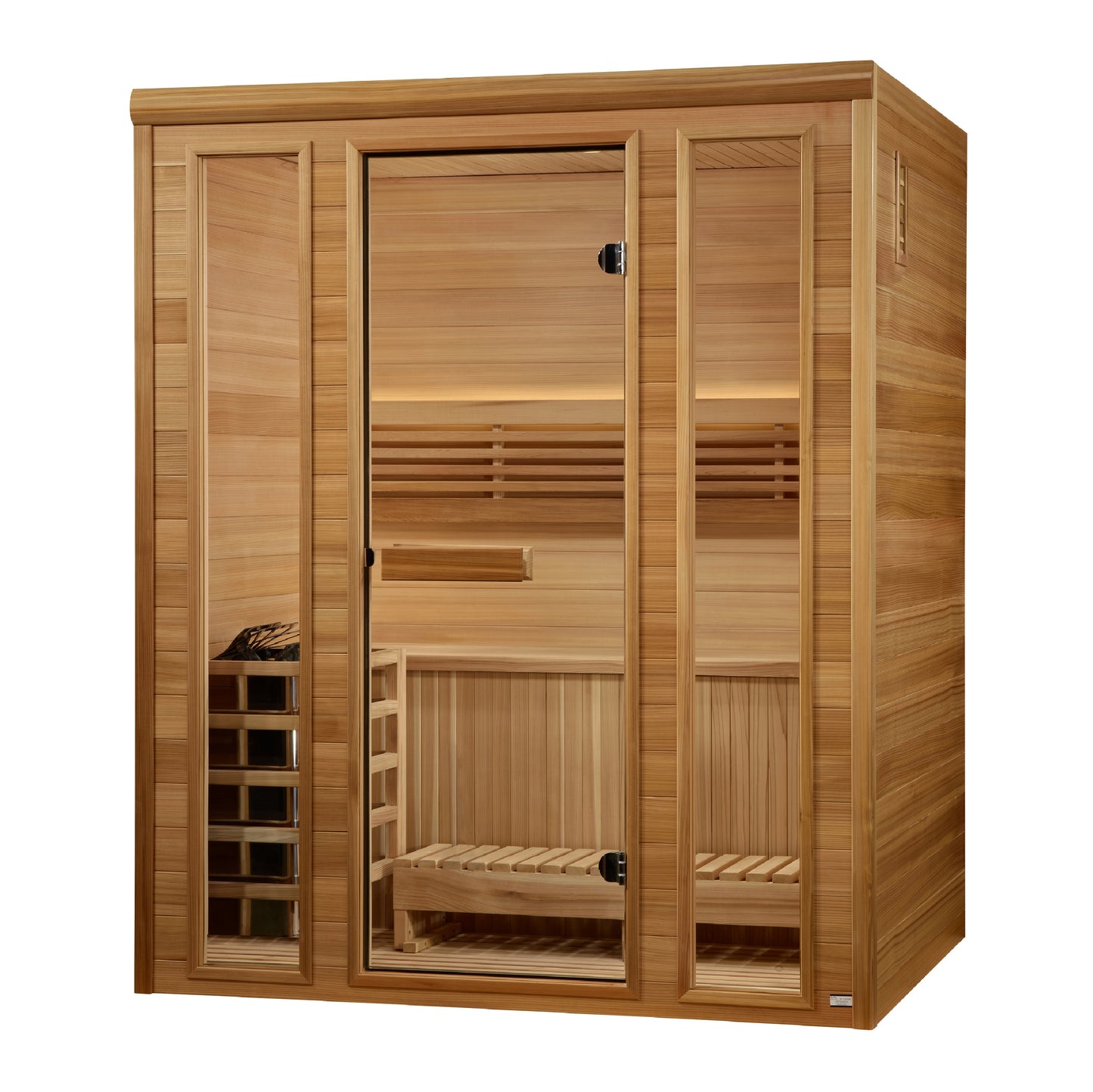 Golden Designs "Andermatt Edition" 3 Person Traditional Steam Sauna