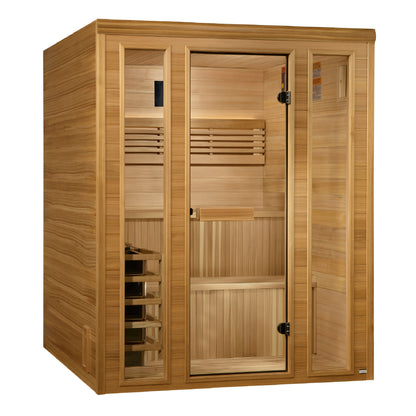 Golden Designs "Engelberg Edition" 6 Person Traditional Steam Sauna