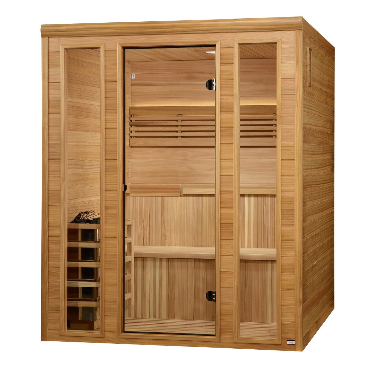 Golden Designs "Engelberg Edition" 6 Person Traditional Steam Sauna