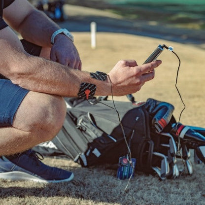 The features of the PlayMakar® SPORT Muscle Stimulator make it versatile and portable electric tens and ems units without sacrificing power. This system comes with 10 pre-set programs designed to help improve the quality of muscle warm-up, build strength,