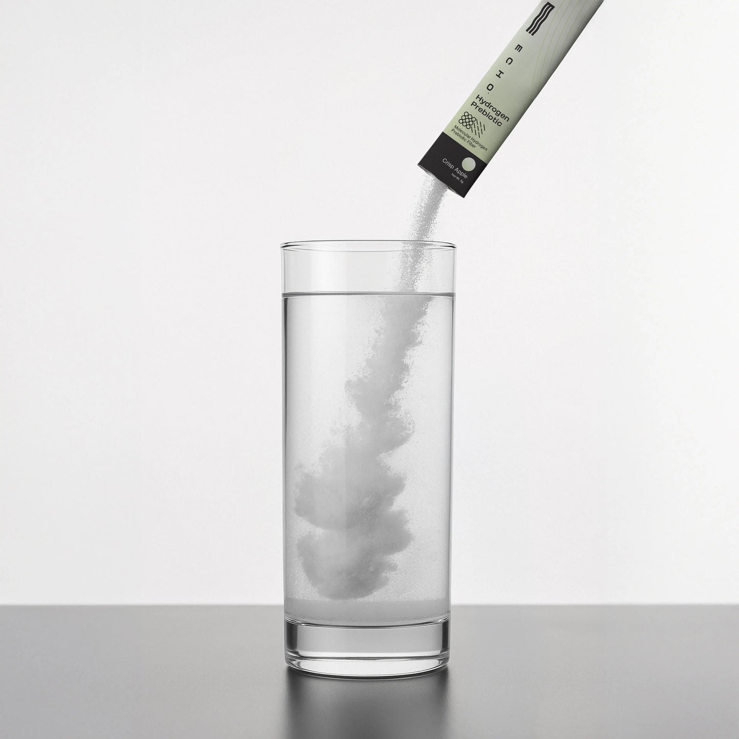 Instantly turn any 12-16 ounce serving of water into a hydrogen prebiotic powerhouse. Echo Hydrogen Stick Packs (30 count) combine clinically-backed molecular hydrogen with prebiotic fiber and crisp flavor to elevate energy, clarity, and gut health — all