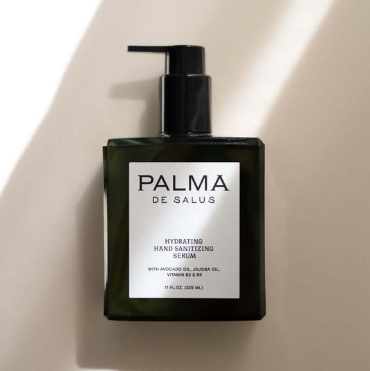 Experience the ultimate care for your hands with our hydrating hand sanitizing serum. An all in one solution that which acts as both an everyday hand sanitizer and hand lotion. Doctor formulated to hydrate, support skin firmness, and nourish and soften na