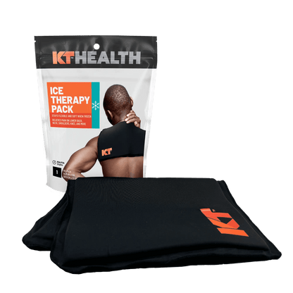 The KT Health Ice Therapy Pack is the best way to get cold therapy for sore muscles and joints in a comfortable and effective way. Designed specifically for use on areas including lower back, neck, shoulders, and more, anywhere too big for a sleeve. With
