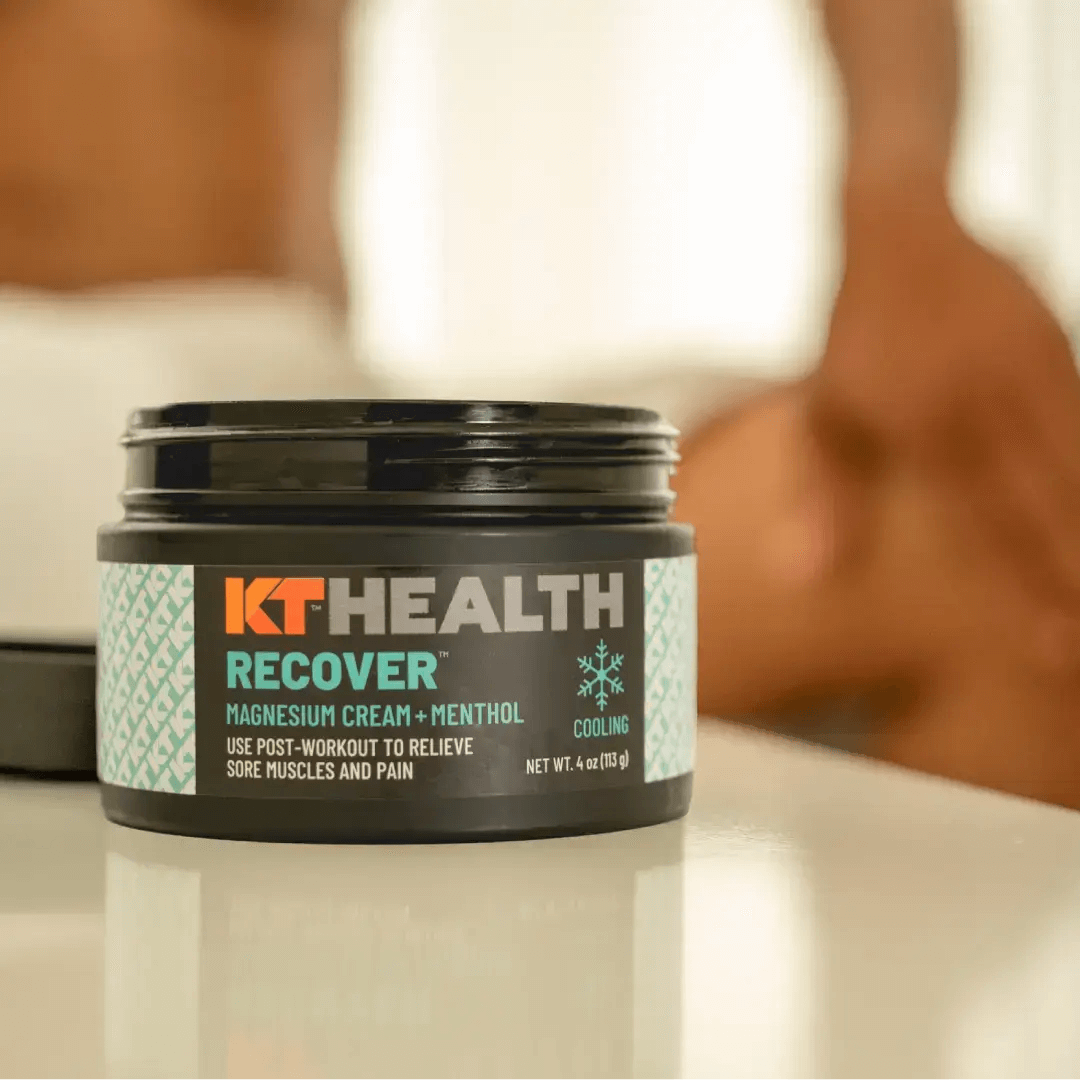 Unlock Your Best Performance and enhance muscle recovery with KT Health Magnesium Creams – the ultimate solution for pre- and post-workout muscle care, relief and calming recovery. Designed for athletes and active individuals, our innovative creams provid