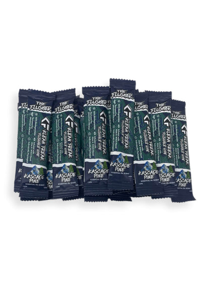 100 wipes of your favorite scent! The Klean Freak Flusher - Flushable wipe, helping you stay fresh and Klean during those dirty times...A fresh and Klean booty is our duty! Each wipe contains zero alcohol and is enhanced with Aloe and Witch Hazel for cool