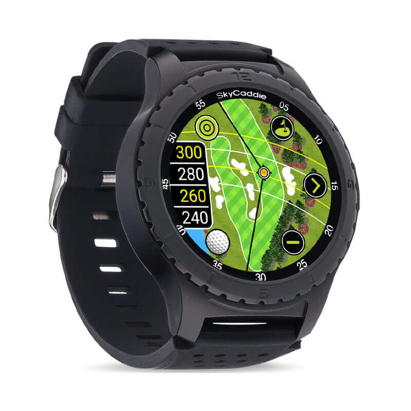Golf’s largest and brightest color touchscreen measuring 1.39” (3.5 cm) Preloaded with over 35,000 of SkyGolf's ground-verified, error-corrected maps for unmatched accuracy Full HD graphics for stunning HoleVue® and IntelliGreen® imagery Powered by ultra-
