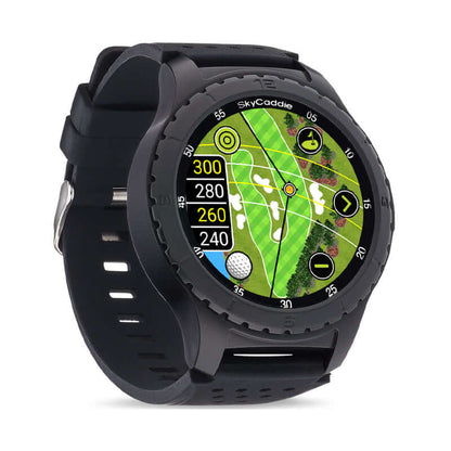 Golf’s largest and brightest color touchscreen measuring 1.39” (3.5 cm) Preloaded with over 35,000 of SkyGolf's ground-verified, error-corrected maps for unmatched accuracy Full HD graphics for stunning HoleVue® and IntelliGreen® imagery Powered by ultra-