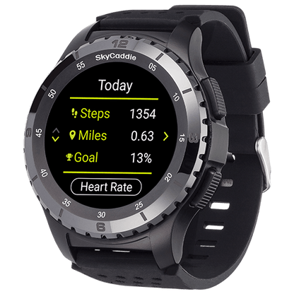 Golf’s largest and brightest color touchscreen measuring 1.39” (3.5 cm) Preloaded with over 35,000 of SkyGolf's ground-verified, error-corrected maps for unmatched accuracy Full HD graphics for stunning HoleVue® and IntelliGreen® imagery Powered by ultra-
