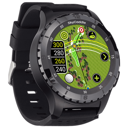 Golf’s largest and brightest color touchscreen measuring 1.39” (3.5 cm) Preloaded with over 35,000 of SkyGolf's ground-verified, error-corrected maps for unmatched accuracy Full HD graphics for stunning HoleVue® and IntelliGreen® imagery Powered by ultra-
