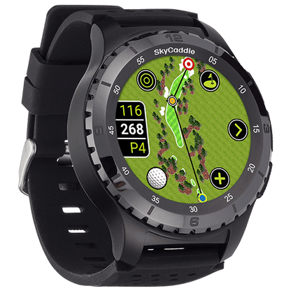 Golf’s largest and brightest color touchscreen measuring 1.39” (3.5 cm) Preloaded with over 35,000 of SkyGolf's ground-verified, error-corrected maps for unmatched accuracy Full HD graphics for stunning HoleVue® and IntelliGreen® imagery Powered by ultra-