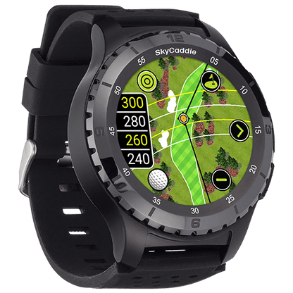 Golf’s largest and brightest color touchscreen measuring 1.39” (3.5 cm) Preloaded with over 35,000 of SkyGolf's ground-verified, error-corrected maps for unmatched accuracy Full HD graphics for stunning HoleVue® and IntelliGreen® imagery Powered by ultra-