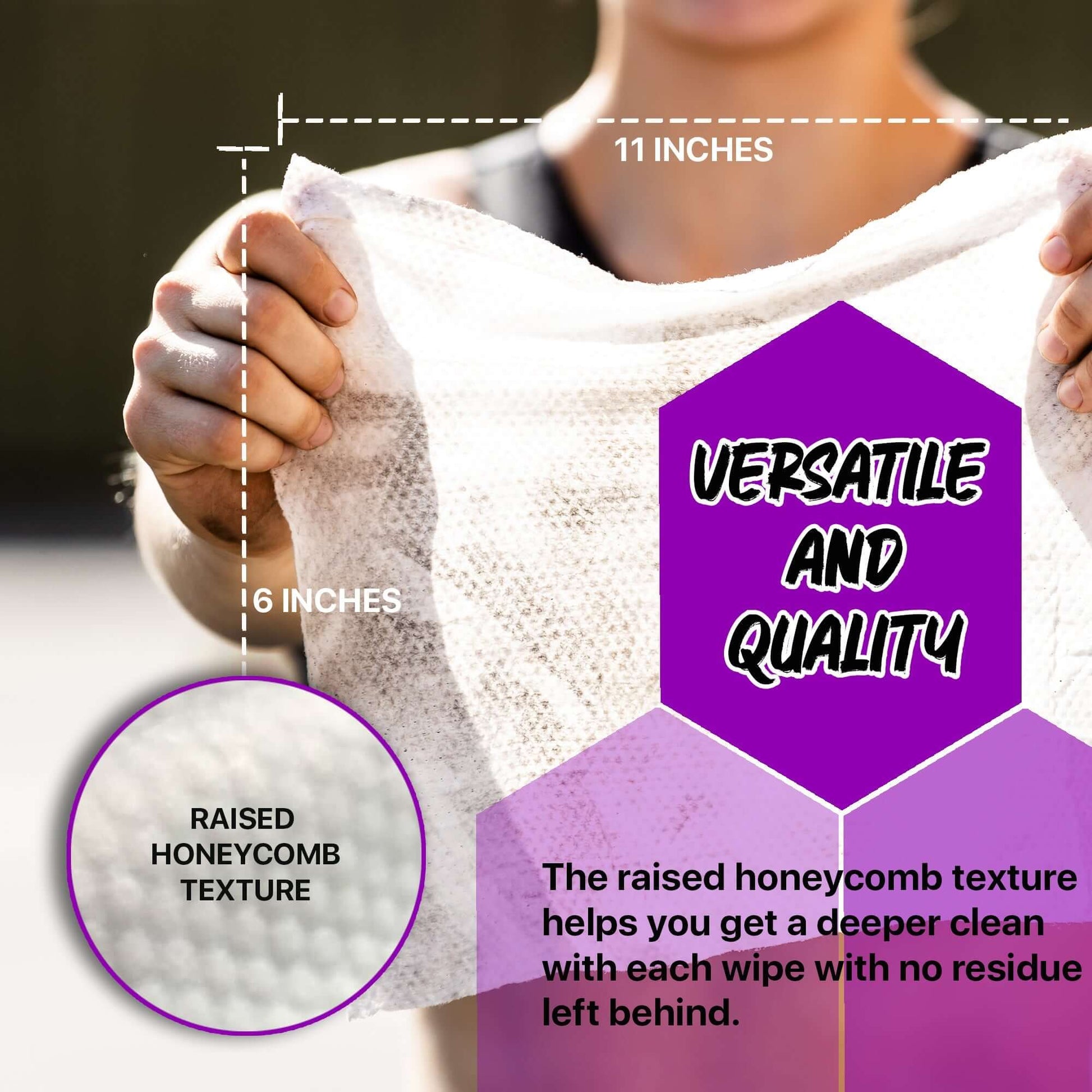 The Jug...made for all of those high traffic areas. Have your own in house gym, kids or going camping? Maybe you want this jug under your sink just because you are that big of a Klean Freak. Jug Details 120 wipes (all wipes in same bag) 6”x11” size wipe 7