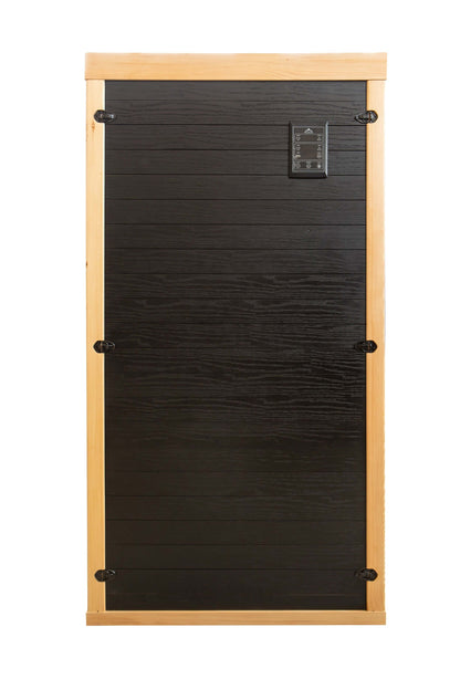 Reach the Peak of Wellness with Shasta Compact. Powerful. Premium. Introducing the Peak Saunas Shasta—a meticulously crafted 1-person infrared sauna designed for those who refuse to compromise on quality, technology, or wellness benefits. Built from susta