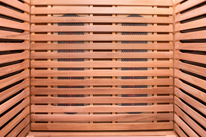 Reach the Peak of Wellness with Rainier Luxury. Performance. Precision. All in one. Introducing the Peak Saunas Rainier—a 1-person infrared sauna meticulously crafted for those who demand more from their wellness routine. Built from stunning Canadian red