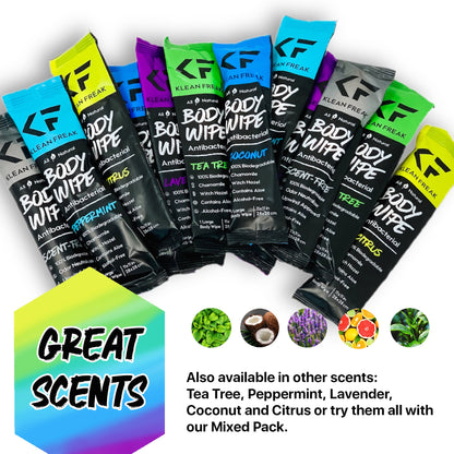 Klean Freak Body Wipes - 12 Pack