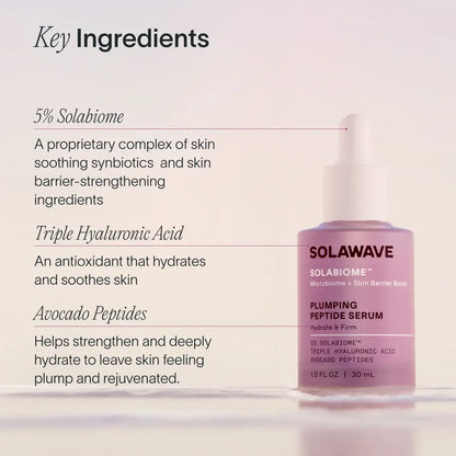 Soothe, nurture, and reveal visibly radiant skin with our pre- and probiotic serum. It plumps, hydrates, and layers like a dream (under other skincare products or makeup or both!) Clean & fragrance-free Vegan & cruelty-free Dermatologist-tested