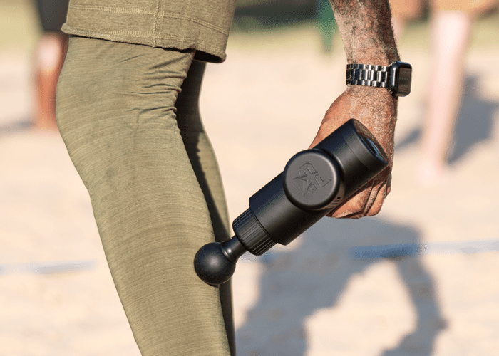 MVP+ a professional grade, deep muscle massager with silica rubber contour adapting ProTips for impact control that eases muscle tightness & trigger points for increased muscle flexibility, so you can move at the top of your game. Free ShocDuo Dual Head f