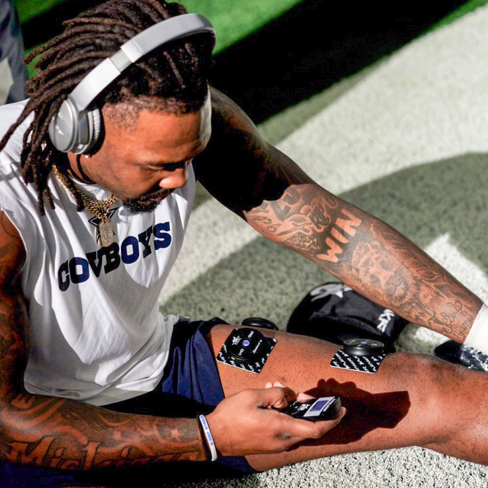 Our Wireless Expandable Pods give you the ability to expand your existing PRO-1000 system for greater coverage of treatment for faster recovery and less time off the court or field. Additional pods are also great to have as back ups while others are charg