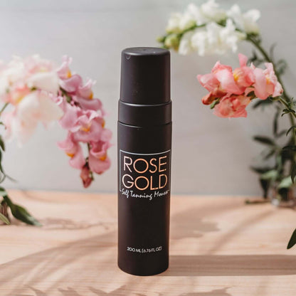 Looking for a self tanning mousse that melts into your skin and develops into a beautiful rich natural tan? Look no further! LOVED by many you will want to grab 2 bottles so you always have your favorite on hand! Best Self-Tanning Mousse Rose Gold Self Ta