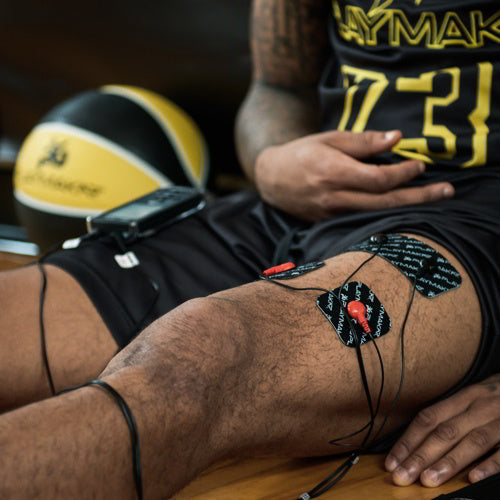 The features of the PlayMakar® SPORT Muscle Stimulator make it versatile and portable electric tens and ems units without sacrificing power. This system comes with 10 pre-set programs designed to help improve the quality of muscle warm-up, build strength,