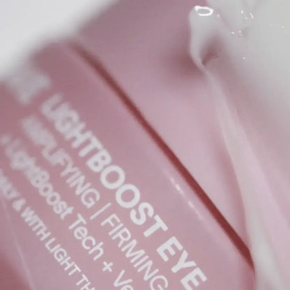 Daily eye cream for signs of aging. Supercharge your radiance.Powered by our exclusive LightBoost™ Complex, this velvety, cooling eye cream boosts the effects of light therapy while targeting signs of aging around the delicate eye area.Helps visibly reduc